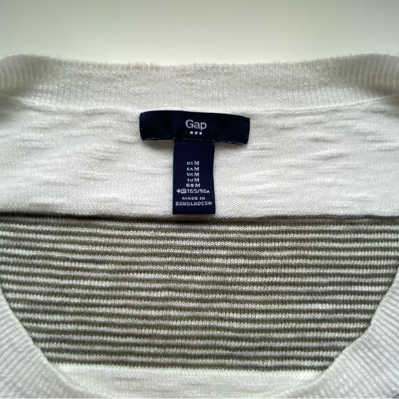 Two thin knit striped sweaters size M - Picture 6 of 8